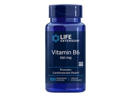 Life Extension Vitamin B6 250mg, 100 vege capsules
